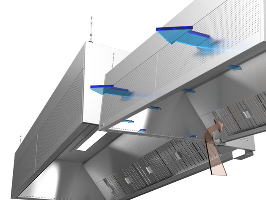 Canopies With Fresh Air System and Lights.