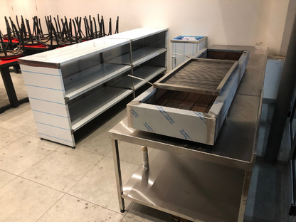 Charcoal Grill Without Canopy Section